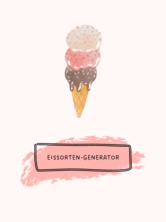 Die Geheimformel für neue, knall-hippe Eissorten