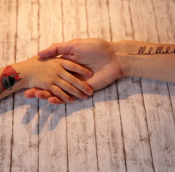 Entscheidung fürs Kleben – schöne Temporary-Tattoos