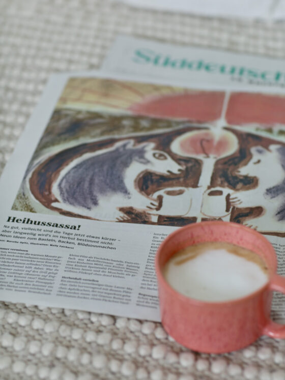 Meine Herbst-Ideen für die Kinderseiten der SZ