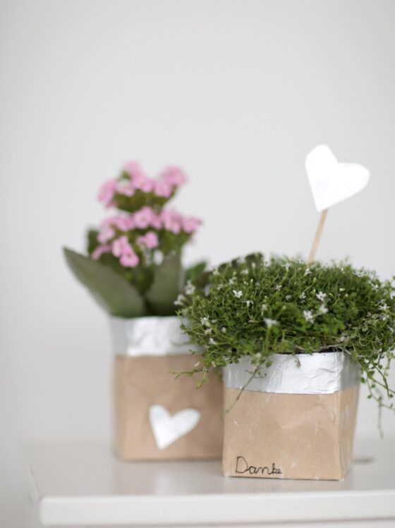 Dankeschön in der Milchtüte: DIY Geschenk für Lehrer und Erzieher