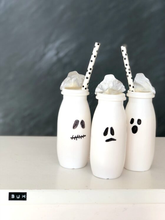 Joghurt zum Gruseln: ein blitzschneller Halloween-Drink
