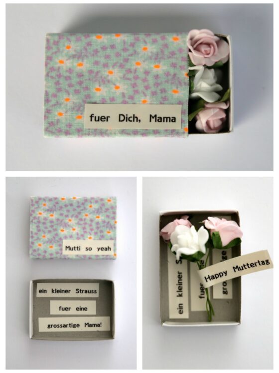 Zum Muttertag: ein Mini-Strauß für Mega-Mamis