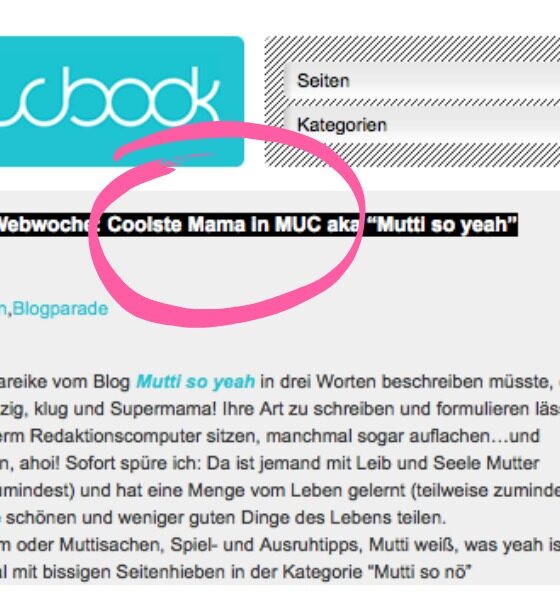 Isarnetz Blog-Award 2015 // Mutti so yeah bei Mucbook