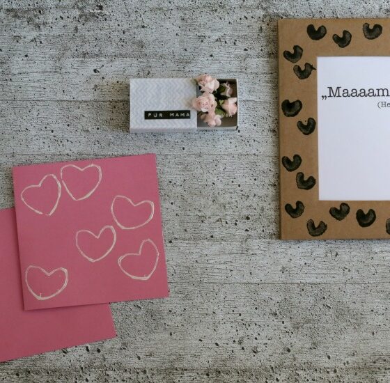 Drei Last-Minute-Bastelideen zum Muttertag