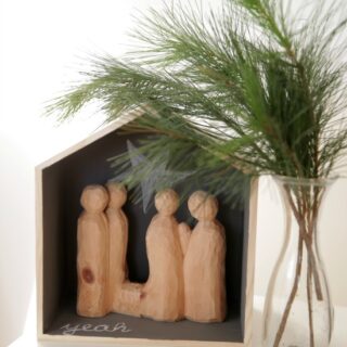 Schöner Kleben: unsere selbst gestalteten Weihnachts-Sticker