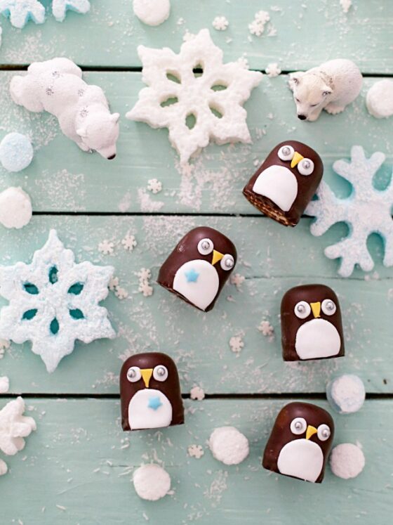 Ratzfatz fertig: Fräulein Kleins Schokokuss-Pinguine