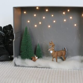 Weihnachtskarten mit eingebauter Umarmung